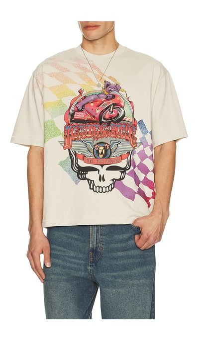 Market Market x Grateful Dead Stealie Moto Bear T-Shirt