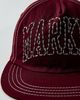 Market Studios Market Studios Big Stitch 5-Panel Snapback Hat in Red berry, Men's at Urban Outfitters - 2