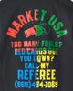 Market Studios Market Studios Foul Play Graphic Tee in Black, Men's at Urban Outfitters - 3