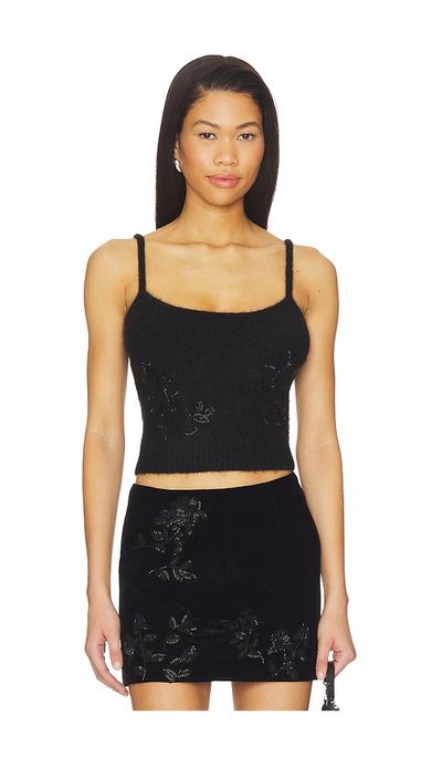 Markgong Markgong Beaded Mohair Knit Top