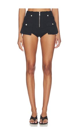 Markgong Markgong Cargo Fringe Micro Short