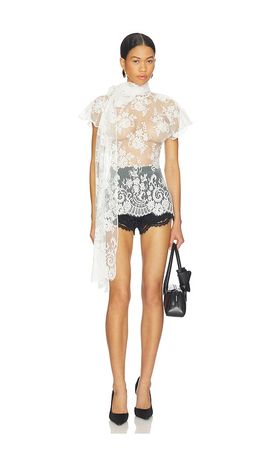 Markgong Markgong Knotted Long Sleeved Top