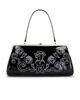 Markgong Markgong Large Embroidered Metal Clasp Bag - 1