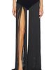 Markgong Markgong Swan Long Tassel Shorts - 1