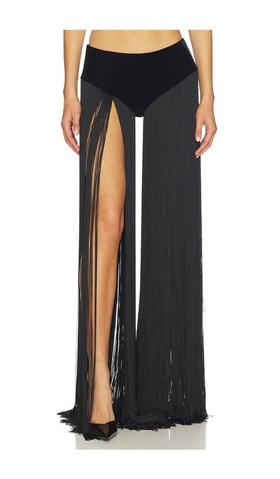 Markgong Markgong Swan Long Tassel Shorts