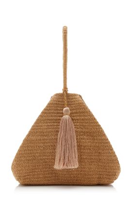 Marlies Grace Marlies Grace Exclusive La Isla Mara Tasseled Raffia Bag