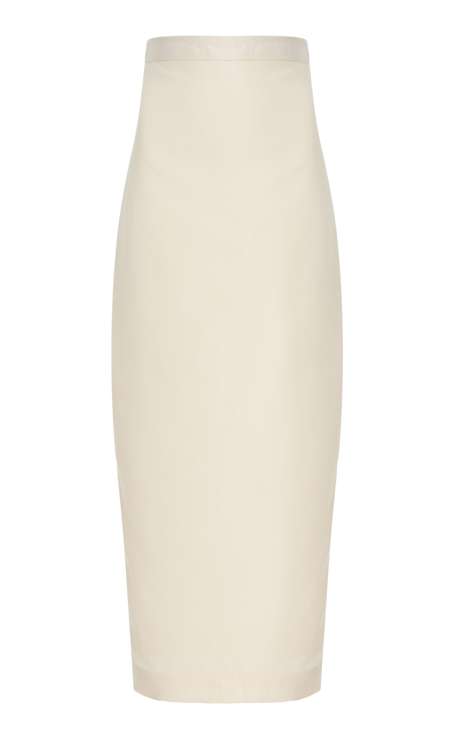 Marlies Grace Marlies Grace Olivia WoolBlend Maxi Column Skirt Ivory L