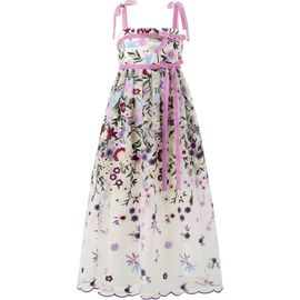 Marlo Kids Marlo Kids Chantelle Embroidered Maxi Dress