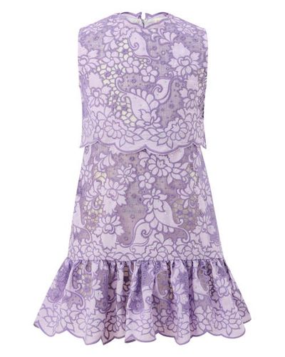 Marlo Kids Marlo Kids Emmelina Embroidered Mini Dress