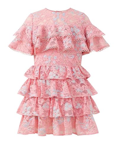 Marlo Kids Marlo Kids Girls' Allyson Frill Mini Dress