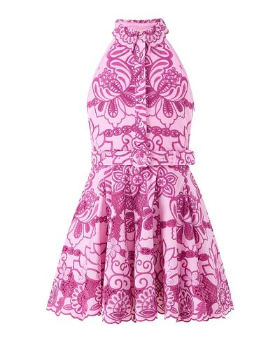 Marlo Kids Marlo Kids Girls' Alora Embroidered Mini Dress