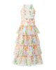 Marlo Kids Marlo Kids Girls' Bianca Embroidered Frill Maxi Dress - 2