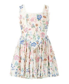 Marlo Kids Marlo Kids Girls' Everly Embroidered Mini Dress
