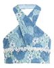 Marlo Kids Marlo Kids Girls' Jade Embroidered Halter Neck Top - 1