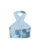 Marlo Kids Marlo Kids Girls' Jade Embroidered Halter Neck Top - 4