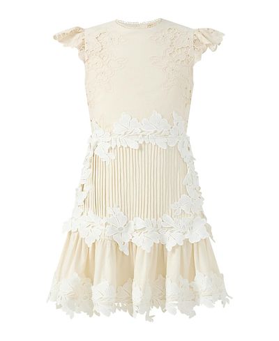Marlo Kids Marlo Kids Girls' Kaitlyn Embroidered Mini Dress