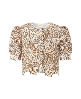 Marlo Kids Marlo Kids Girls' Kimberly Embroidered Jacket