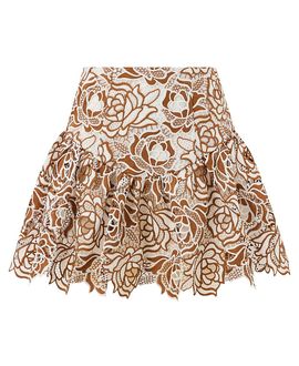 Marlo Kids Marlo Kids Girls' Kimberly Embroidered Mini Skirt