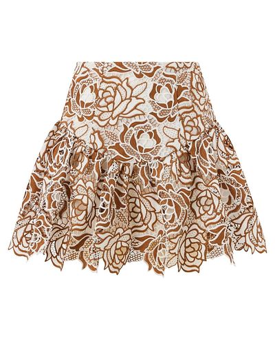 Marlo Kids Marlo Kids Girls' Kimberly Embroidered Mini Skirt