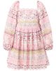 Marlo Kids Marlo Kids Girls' Lara Embroidered Sleeve Mini Dress - 1