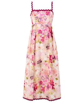 Marlo Kids Marlo Kids Girls' Liana Embroidered Maxi Dress