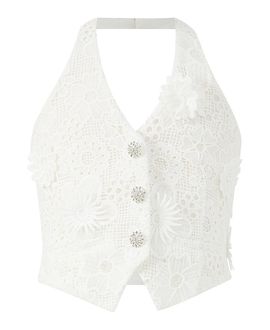 Marlo Kids Marlo Kids Girls' Lucinda Embroidered Vest