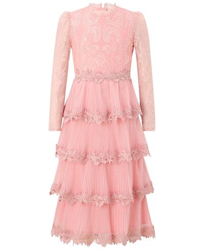 Marlo Kids Marlo Kids Girls' Peggy Lace Midi Dress