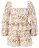 Marlo Kids Marlo Kids Girls' Posie Cotton Embroidered Romper - 1