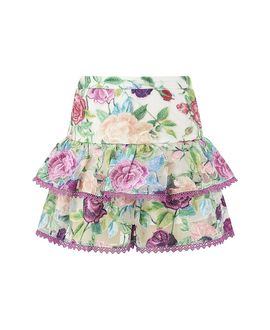 Marlo Kids Marlo Kids Girls' Rachelle Embroidered Mini Skirt
