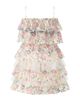 Marlo Kids Marlo Kids Girls' Reign Frill Embroidered Mini Dress - 2