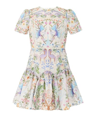 Marlo Kids Marlo Kids Girls' Tatiana Embroidered Mini Dress