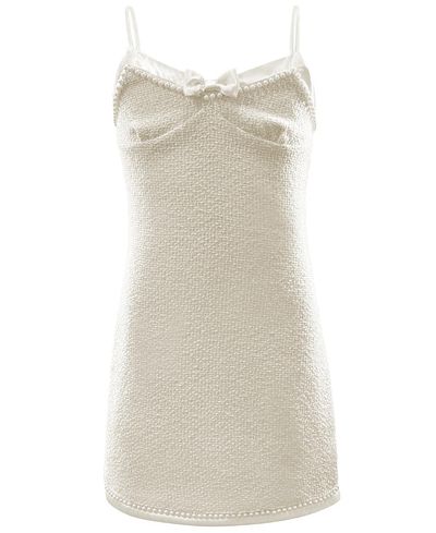 Marlo Kids Marlo Kids Girls' Tilly Tweed Mini Dress