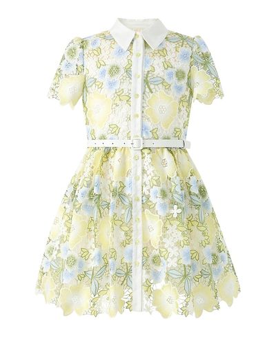Marlo Kids Marlo Kids Girls' Vienna Embroidered Mini Dress