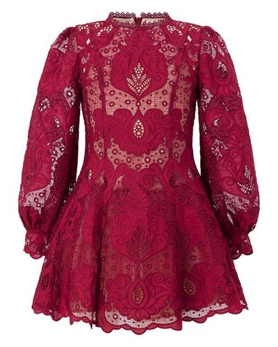Marlo Kids Marlo Kids Gisele Embroidered Mini Dress