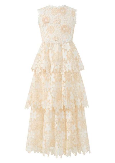 Marlo Kids Marlo Kids Haley Embroidered Frill Maxi Dress (Toddler, Little Kid & Big Kid)
