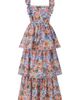 Marlo Kids Marlo Kids Iliana Cotton Frill Maxi Dress - 2