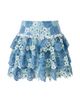 Marlo Kids Marlo Kids Jade Frill Embroidered Mini Skirt (Toddler, Little Kid & Big Kid) - 2