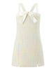 Marlo Kids Marlo Kids Lilliana Bow Tweed Mini Dress - 1