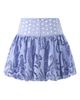 Marlo Kids Marlo Kids Luciana Embroidered Bubble Mini Skirt - 2