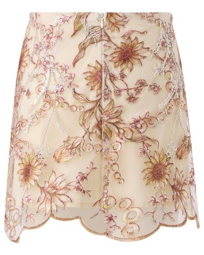Marlo Kids Marlo Kids Starla Sequin Embroidered Mini Skirt (toddler, Little Kid & Big Kid)