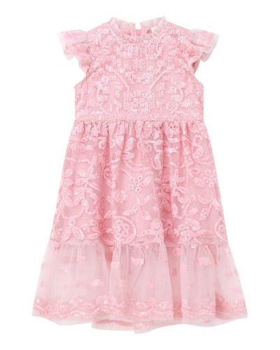 Marlo Kids Marlo Kids Tabitha Sequin Maxi Dress (baby)