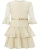 Marlo Kids Marlo Kids Tanya Lace Frill Mini Dress (toddler, Little Kid & Big Kid) - 1