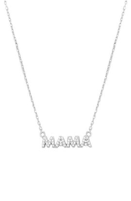 MARLYN SCHIFF MARLYN SCHIFF Cubic Zirconia Mama Necklace