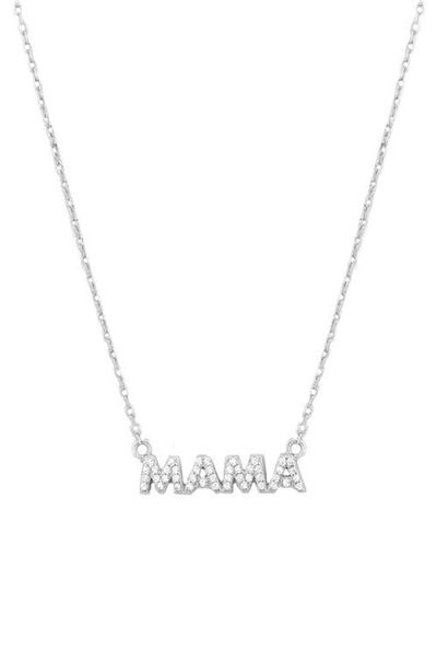 MARLYN SCHIFF MARLYN SCHIFF Cubic Zirconia Mama Necklace