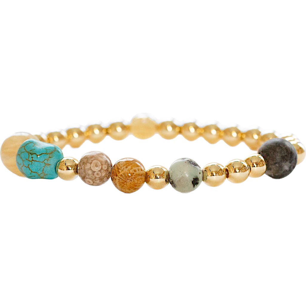 MARLYN SCHIFF MARLYN SCHIFF Gemma Semiprecious Stone Bead Bracelet