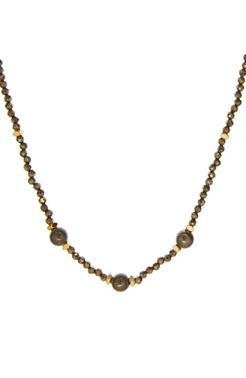 MARLYN SCHIFF MARLYN SCHIFF Natural Stone Beaded Necklace