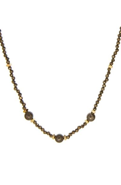 MARLYN SCHIFF MARLYN SCHIFF Natural Stone Beaded Necklace