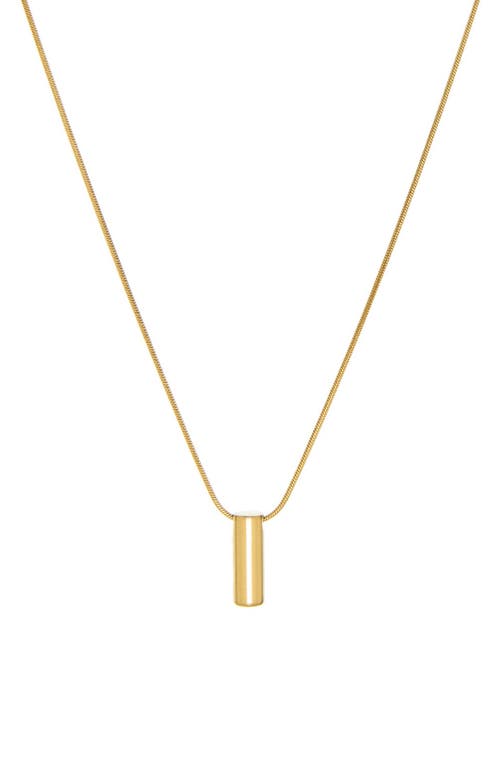 MARLYN SCHIFF MARLYN SCHIFF Waterproof Cylinder Pendant Necklace
