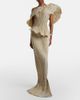Marmar Halim Marmar Halim Asymmetric pleated taffeta gown - 2