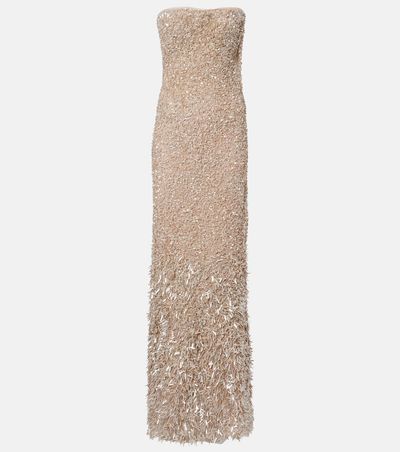 Marmar Halim Marmar Halim Dailin embellished bustier gown
